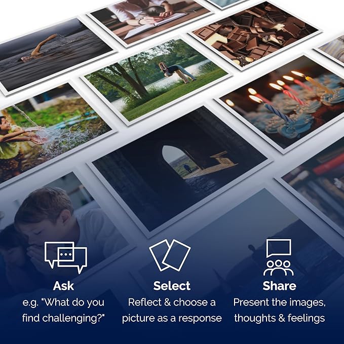 metaFox "Story of My Life – 52 Deep Reflection & Storytelling Cards for Seniors, Therapy Activities, Group Therapy, Life Stories Interview Kit – Use as Icebreaker and Activation Cards