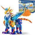 Sillbird Magical Creatures Building Set for Kids Age 10+ and Adults, Buildable Flower Animal Toy for Home Decor, Birthday Gift Idea for Boys Girls Teens and Adults (1212 Pieces)