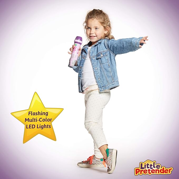Kids Karaoke Microphone, Voice Changer Toys with 15 Pre-Installed Nursery Rhymes for Toddlers & Kid Age 3-5, Bluetooth Microphones for Singing, Microphone for Ages 3 4 5 6+ Years Old