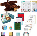 ODOXIA Calm Down Corner | Classroom and Special Education Must Haves | Calming Corner Items for Kids | Calming Corner Kit with Sensory Mats, Posters, Solutions Wall, Sensory Toys