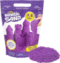 Kinetic Sand, 2.5lbs Purple Play Sand, Moldable Sensory Toys for Kids, Resealable Bag (Packaging May Vary), for Ages 3 and up
