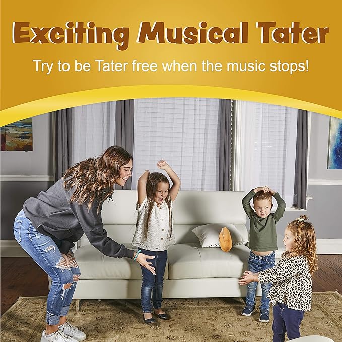 Tater Toss! Toss That Tater - Electronic Plush Potato Passing Game for Kids