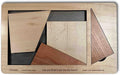 Cruiser 4 Piece Puzzle Size Large - A Brain Teaser Puzzle of Stewart Coffin Design