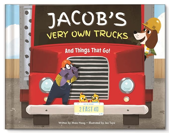 I See Me! My Very Own Trucks - Personalized Story for Kids | Hardcover | 11" x 9"