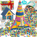 961 Pcs building toys for kids ages 4-8, Educational STEM Building Blocks for Brain Development & Hands-On Ability Improvement, Construction Toy for Preschool and Kindergarten Boys & Girls Aged 3+