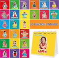 Emotions Flip Chart, 25 Different Moods with Coping Skills-Learn to Identify Various Moods, Real Person Feelings Flipbook for Kids with Autism, ADHD -Educational Tools for Therapy, Classroom, Home Use