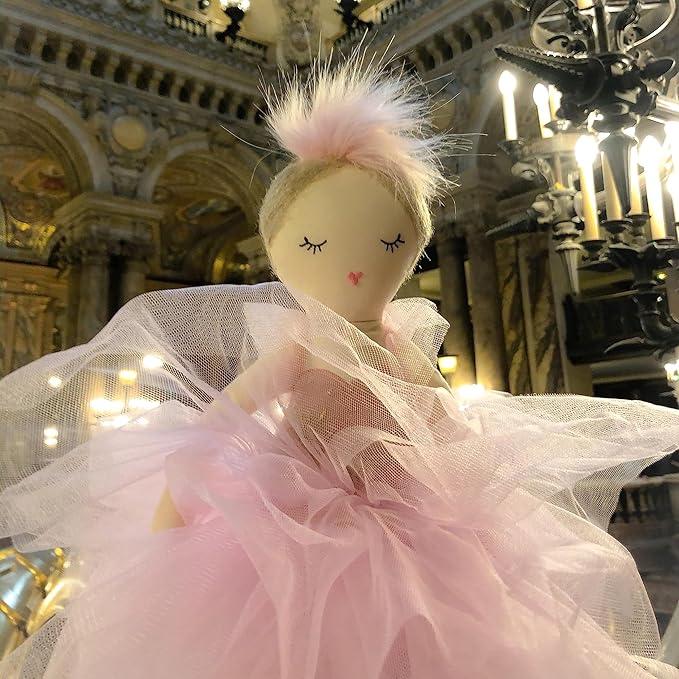 Mon Ami Swan Princess Ballerina Doll - 22", Soft Elegant Plush Doll for Little Girls, Use as Toy or Room Decor, Great Gift for Kids of All Ages