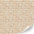 3 Sheets Self-Adhesive Wall Cladding for Dollhouse 1:12 Scale (Creme Colored Bricks 1)