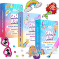 Blue Squid Diamond Art Kits for Kids – Mermaid, Unicorn & Under The Sea - Fun & Easy DIY 5D Gem Art Kids Diamond Painting Kit - Arts & Crafts Kit, Girls, Boys Ages 6-12