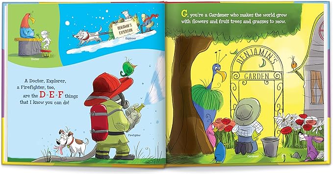 I See Me! ABC What I Can Be! - Personalized Children's Story (Hardcover)