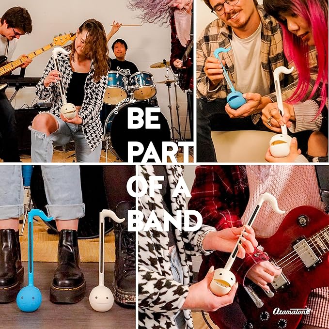 Otamatone Japanese Electronic Musical Instrument Portable Music Synthesizer from Japan by Maywa Denki Studio Award Winning, Educational Fun Gift for Children, Teens & Adults - Purple