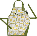 Urban Infant Little Helper Kids Apron - Children's Cooking Art Gardening - Great Gift for Toddler Boys and Girls