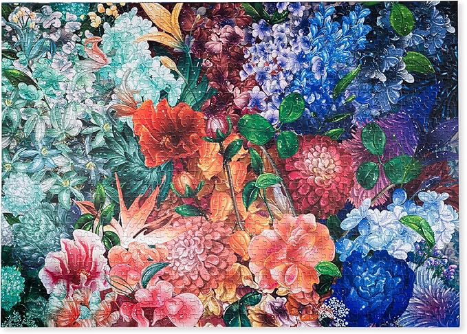 Ombre Bloom | Traditions by Mosaic Puzzles - 1000 Piece Puzzles
