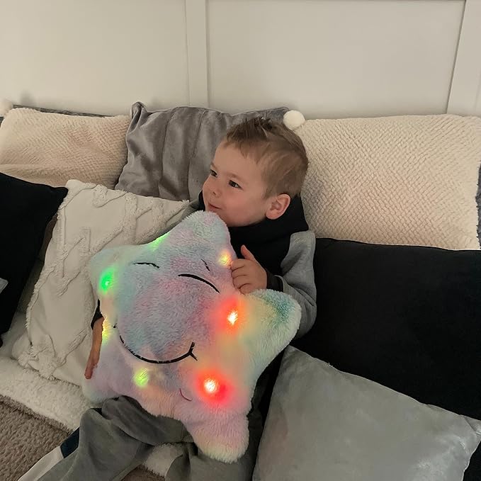 Musical Star Plush Sensory Light Up Newborn Autism Toys - Twinkle Twinkle Little Star Sensory Toys for Autistic Children