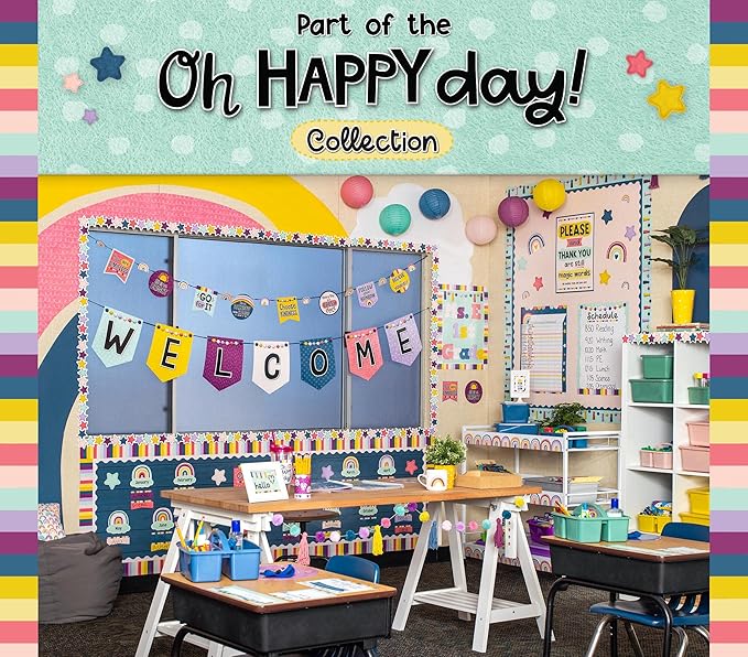 Teacher Created Resources Oh Happy Day Magnetic Mini Pocket Charts (14" x 17") (TCR20107)