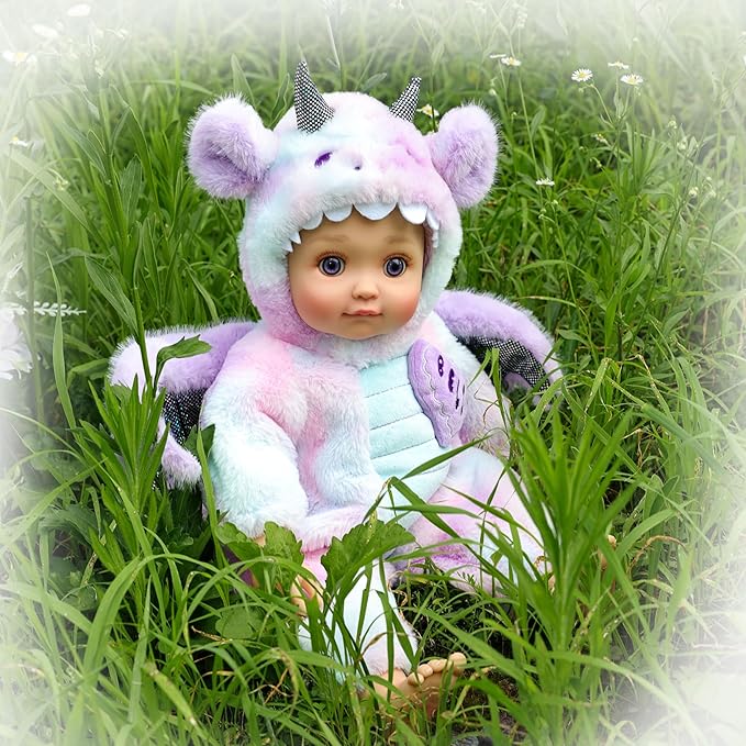 Baby Dolls, 18inch Large Realistic Cute Soft Body Real Life Baby Doll with Accessories for 3+ Year Old Girls Gifts, Pretend Play, Collection, Belief Slogan Design