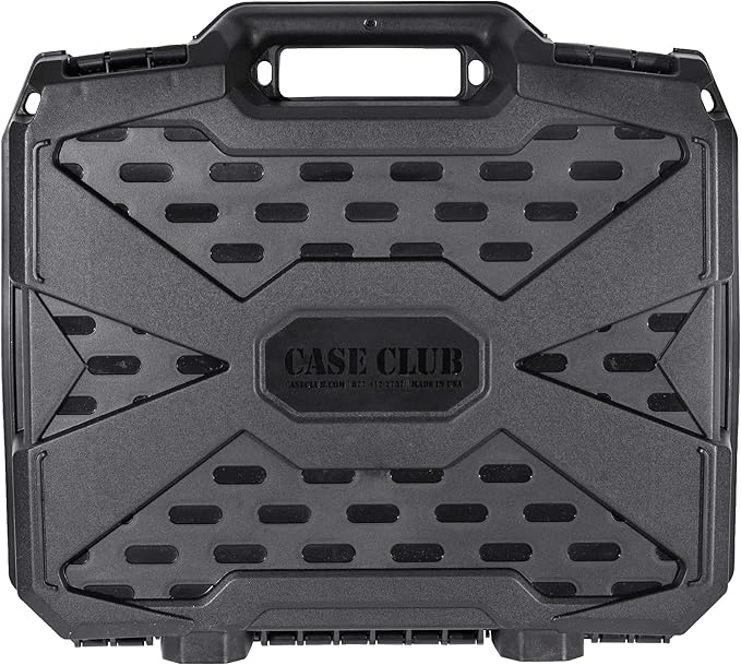 Case Club 75-130 Graded Coin Slab Case - Slotted Foam Separates Slabs - Fits PCGS, NGC & More - Travel Holder for Storage, Transport, & Organization of Coin Collection - Hard Shell, Plastic