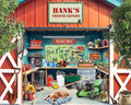 Springbok Shedquarters 1000 Piece Puzzle for Adults - Detailed Puzzle of a Handyman’s Workshop