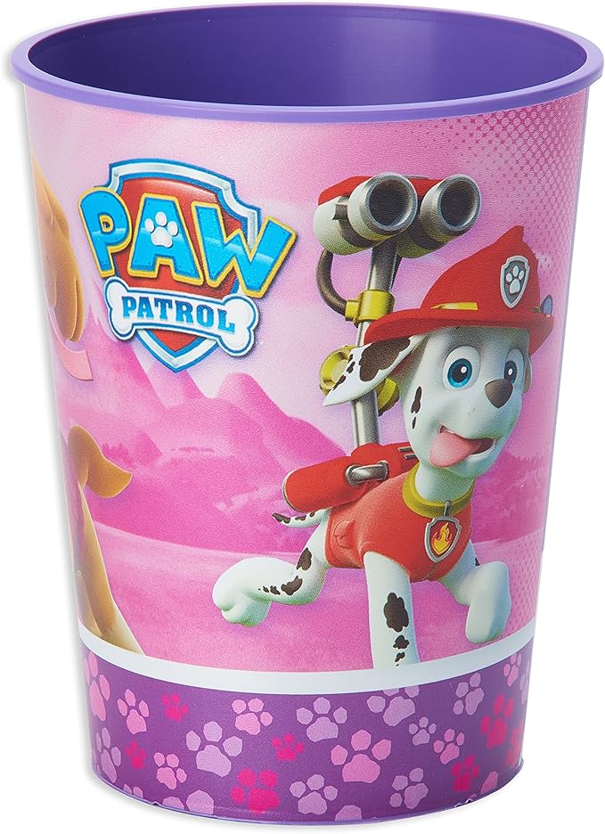 American Greetings Paw Patrol Party Supplies, Pink Plastic Cups (12-Count)