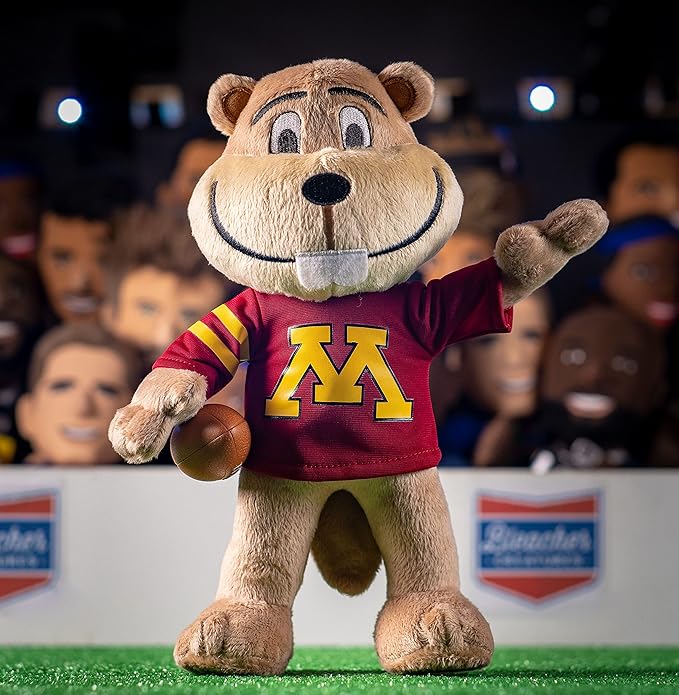 Bleacher Creatures University of Minnesota Goldy Gopher 10" Plush Figure - A Mascot for Play or Display