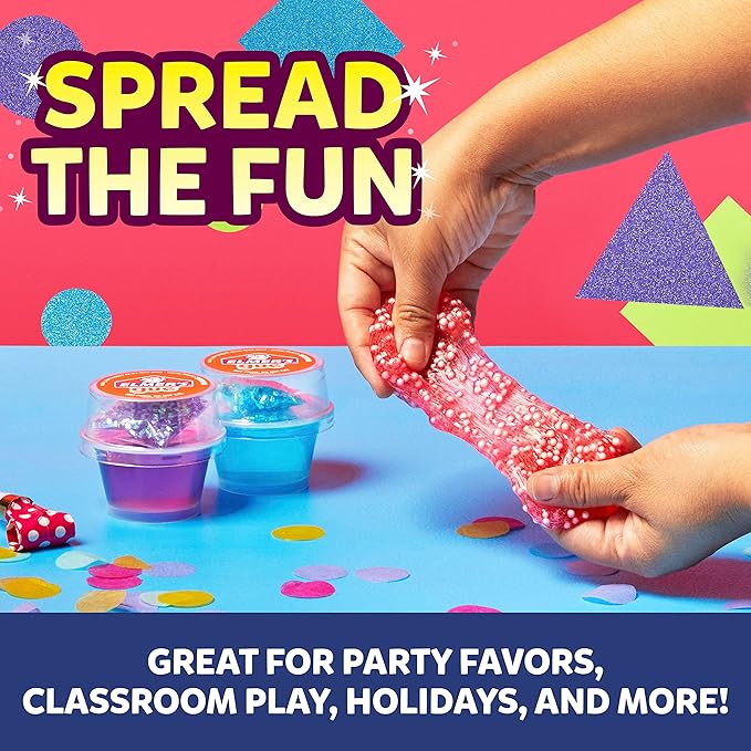 Elmer’s Gue Premade Slime Slime Kit Includes Fun Unique Add-Ins Party Pack 20 Count