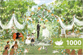 MOMIBOOK 1000 Piece Puzzle for Adults Jigsaw Puzzles of The Wedding is in Progress, Painting Image Spring Difficult Challenging Hard Impossible Puzzle Unique Funny Party Wedding Birthday Gifts