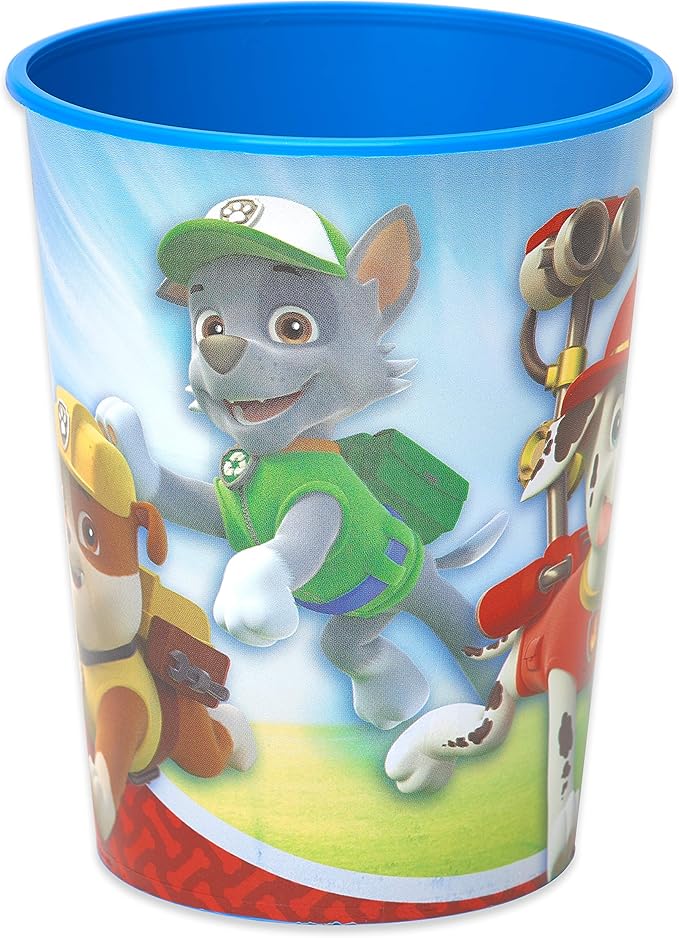American Greetings Paw Patrol Party Supplies, 16 oz. Reusable Plastic Party Cups (12-Count)