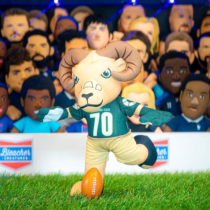 Bleacher Creatures Colorado State Cam The Ram 10" Mascot Plush Figure - A Mascot for Play or Display