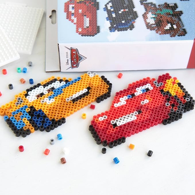 Perler 80-57045 Disney Pixar's Cars Fused Bead Craft Activity Kit, Includes 6 Patterns, Multicolor, 2004 Pieces