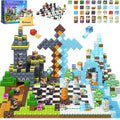 Magnetic Blocks - Mine Magnet World Chess Set, Magnetic Building Toys Games for Kids Ages 5-7 6-8 8-12, Magnet Tiles Kids Toddler Toys, Ideal Gifts for Boys & Girls Ages 3+