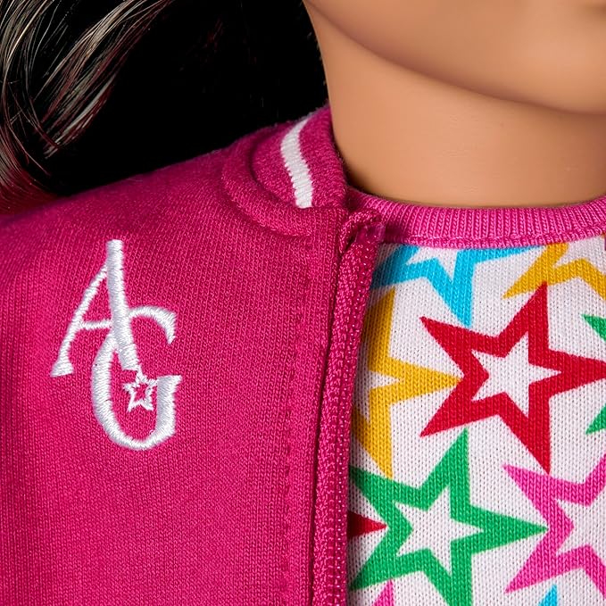 American Girl, Truly Me 18-inch Doll #108 with Brown Eyes, Curly Black-Brown Hair, Tan Skin, for Ages 6+