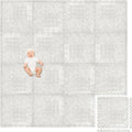 Play Platoon Non-Toxic Extra-Thick Children's Play Mat, 16 Tile - 96 x 96 inch Comfortable Cushiony Foam Floor Puzzle Mat for Kids & Toddlers with 24 x 24 inch 5/8 in Thick Tiles - Khaki, Boho Modern
