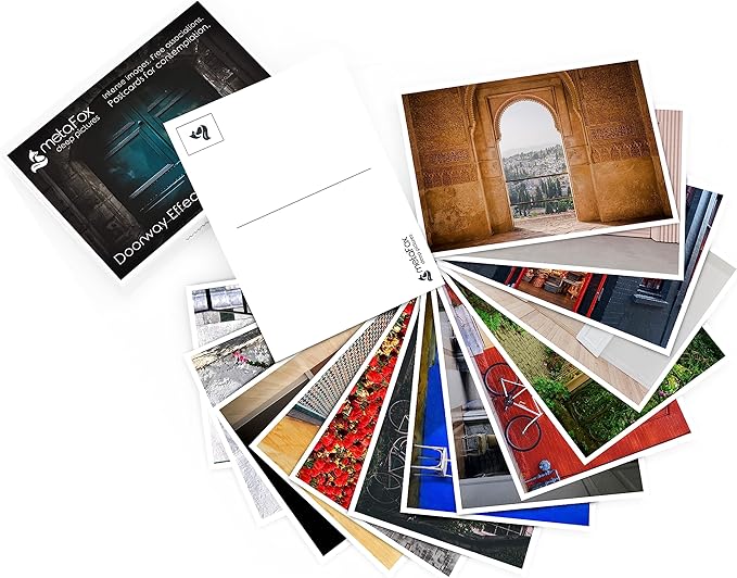 metaFox Coaching Postcards - Doorway Effect - 52 Cards to Spark Meaningful Conversations and Connections in Coaching and Therapy