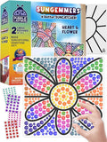 SUNGEMMERS DIY Gem-Sticker Window Diamond Art Suncatcher Kits - Stocking Stuffers for Kids 8-12, Birthday Gifts for 6 7 8 9 10 11 12 Year Old Girls & Boys, Fun Arts & Crafts for Kids Ages 8-12 6-8