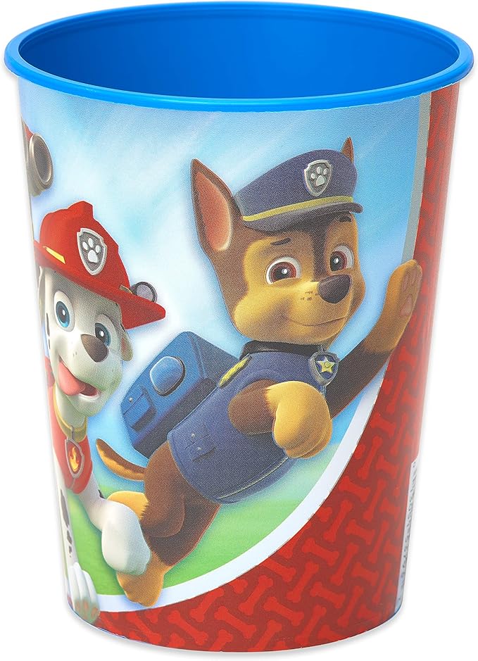 American Greetings Paw Patrol Party Supplies, 16 oz. Reusable Plastic Party Cups (12-Count)