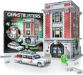 Wrebbit3D Ghostbusters 3D Puzzle Model of Firehouse Headquarters | Includes Ecto 1, Slimer and Features Stay Puft Marshmallow Man | Build and Bust Ghosts in New York