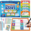 Magic Grooved Writing Practice Books for Kids, Large Grooved Handwriting Copybook, Reusable Learn to Write Number Letter Tracing Workbook for Kids Ages 3-8 Preschool Calligraphy 11"x8"