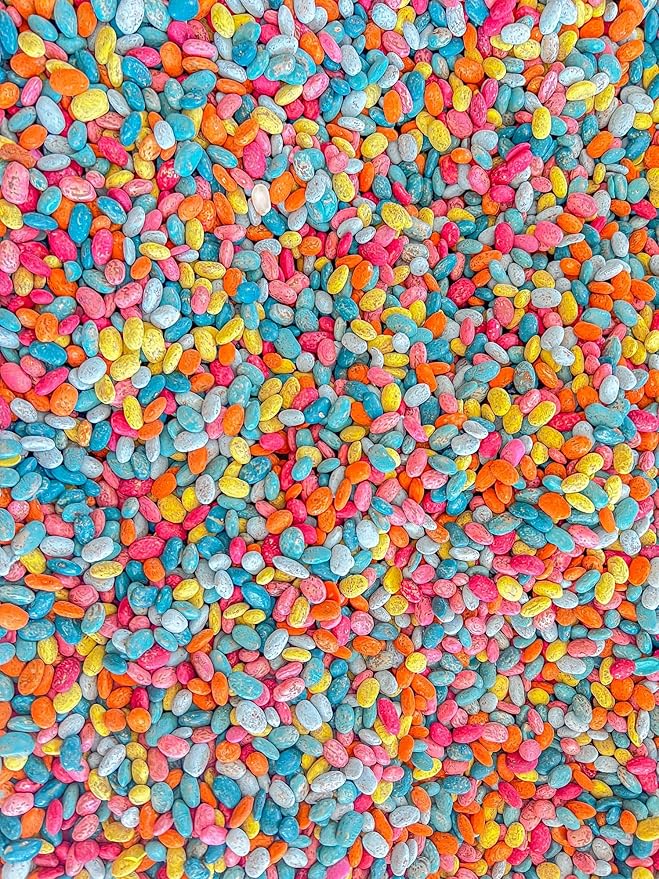 Summer Themed Sensory Beans - Colorful Sensory Bin Filler - 2 Cups