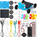 Sntieecr Electric Circuit Motor Kit with Solar Panel, Solar Motor Kit for Kids Science Experiment Educational Montessori Learning Kits, DIY STEM Science Project for Boys and Girls