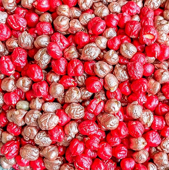 Colored Chickpeas for Sensory Play and Sensory Bins - Many Different Seasonal Colors (2 Cups, Caramel Apple)