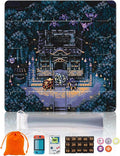 Premium PTCG playmat Set - 24x24 for Pokemon mat with 22 Damage counters and Storage Bag - Ideal for PTCG Board Game and TCG Play (Style3)