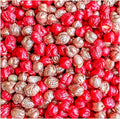Colored Chickpeas for Sensory Play and Sensory Bins - Many Different Seasonal Colors (2 Cups, Caramel Apple)