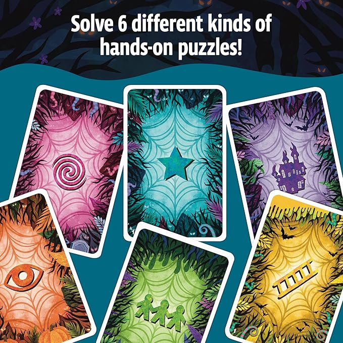 Thames & Kosmos EXIT: The Game - Kids - Midnight Spooktacular, Fun Puzzle Mystery, Cooperative, 1-4 Players