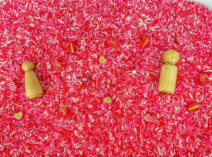 Kids Sensory bins Montessori sensory bin, sensory toys, Sensory bins, Sensory Bin For Preschoolers (Valentine Day Measuring Cups)