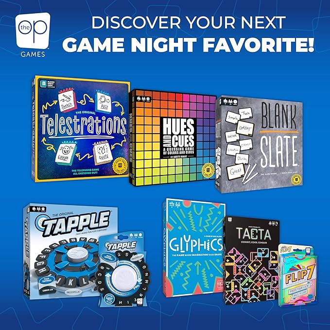 Telestrations 8 Player 2nd Edition Board Game, Award Winning Hilarious and Unpredictable Must Have Party Game with a New Look, Sketch What Your Read Then Guess What You Saw, 4-8 Players, Ages 10+