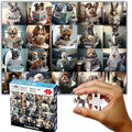 Think2Master Pooping Dogs 250 Pieces Jigsaw Puzzle Featuring heartwarming Puppies and Dogs. Perfect Bathroom Decoration, White Elephant Gag Gift. Fun Toy for Kids Families. Size: 14.2” X 19.3”