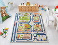 IVI Traffic Collection (Traffic Blue, (Large) 71”L x 52.5”W)