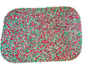 Sensory Bin Filler for Sensory Table - Colored Rice for Sensory Play (Christmas RGW)