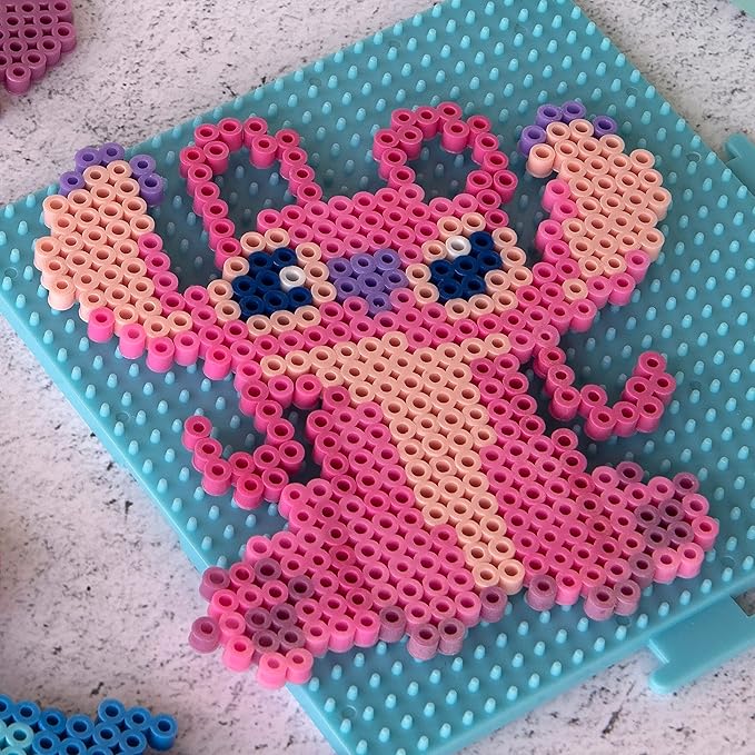 Perler Disney Stitch Kid's Crafts, Pattern Sizes Vary, Multicolor 4429