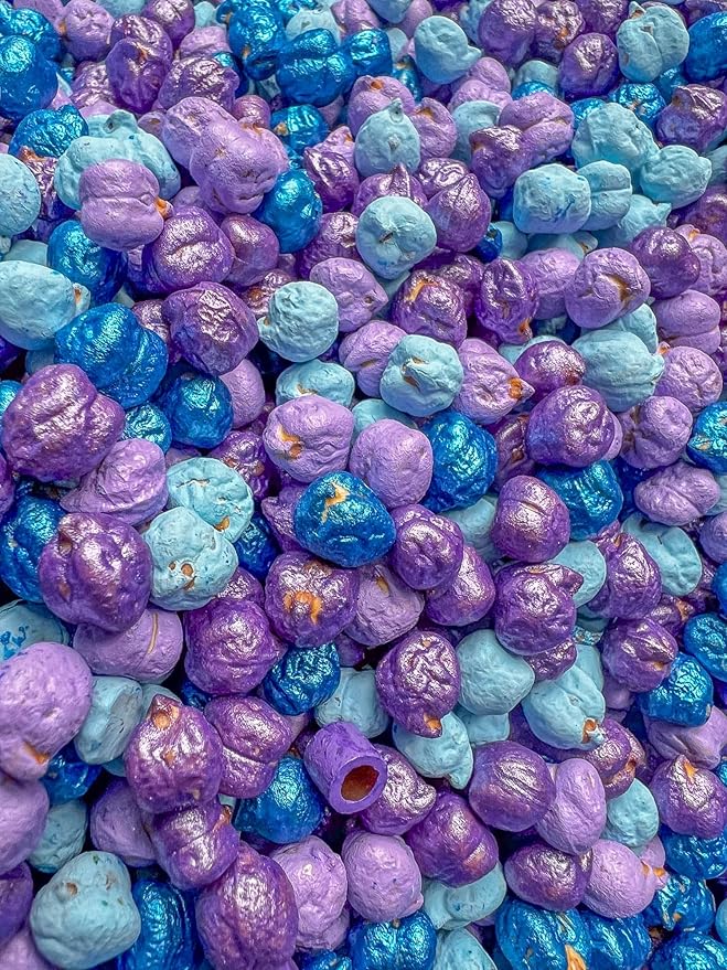 Colored Chickpeas for Sensory Play and Sensory Bins - Many Different Seasonal Colors (2 Cups, Frozen)
